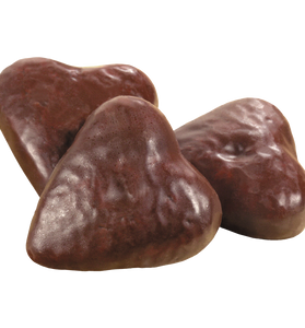 Gingerbread Cookies In Chocolate Glaze